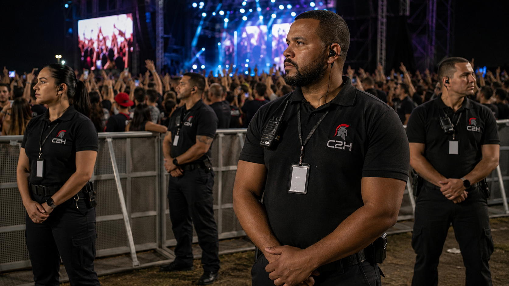 Segurança para eventos: como dimensionar equipe, acessos e resposta: detalhe operacional 1